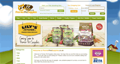 Desktop Screenshot of premierpetsupplies.co.uk